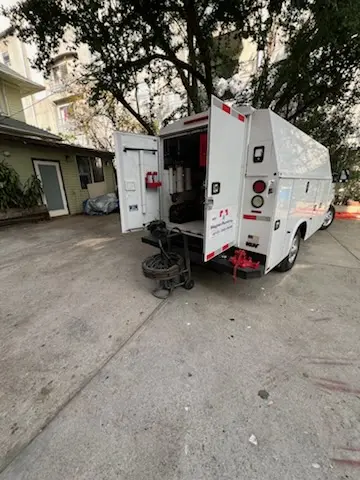 Magnet Plumbing service vehicle on-site for Faucet Repair in Pembroke Lakes